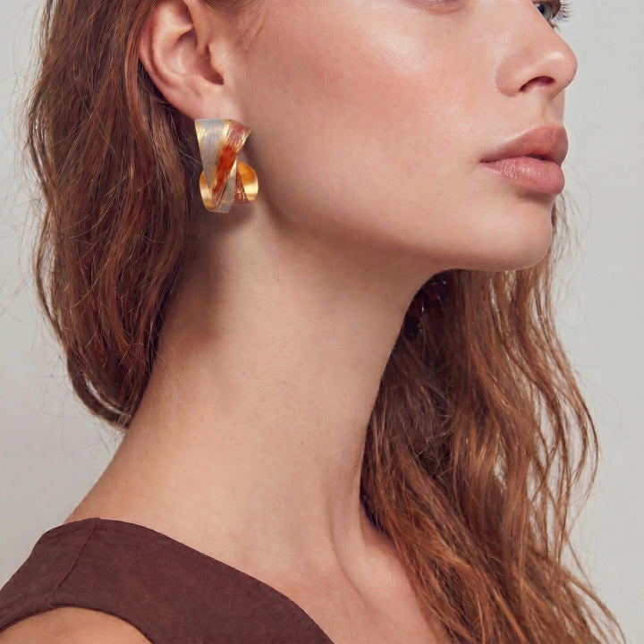 Twisted Flame Hoops